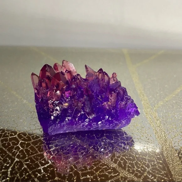 House decoration ~ Purple & pink crystal cluster decoration ππ - Picture 6 of 16